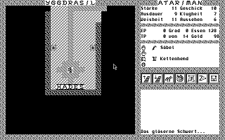 Gläserne Schwert (Das) atari screenshot